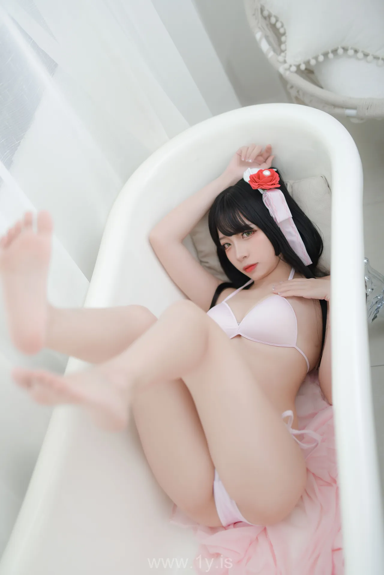 Nisa（二佐） Vol.042 Pretty Chinese Cutie 睡衣