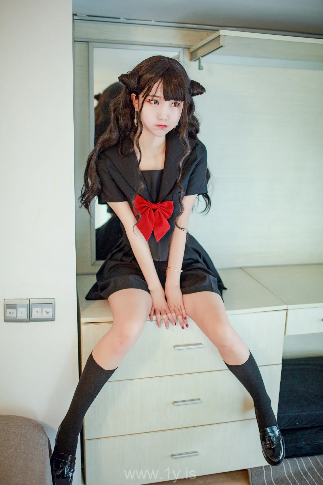 Coser@黑川 NO.026 Irresistible Asian Women 小恶魔JK装