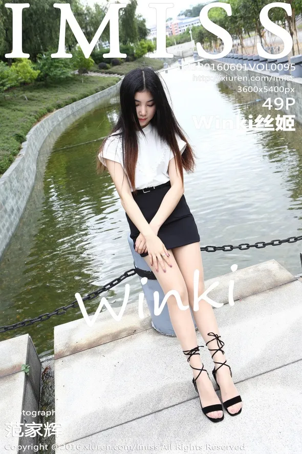 IMISS  NO.095 Good-looking & Sexy Chinese Women Winki丝姬