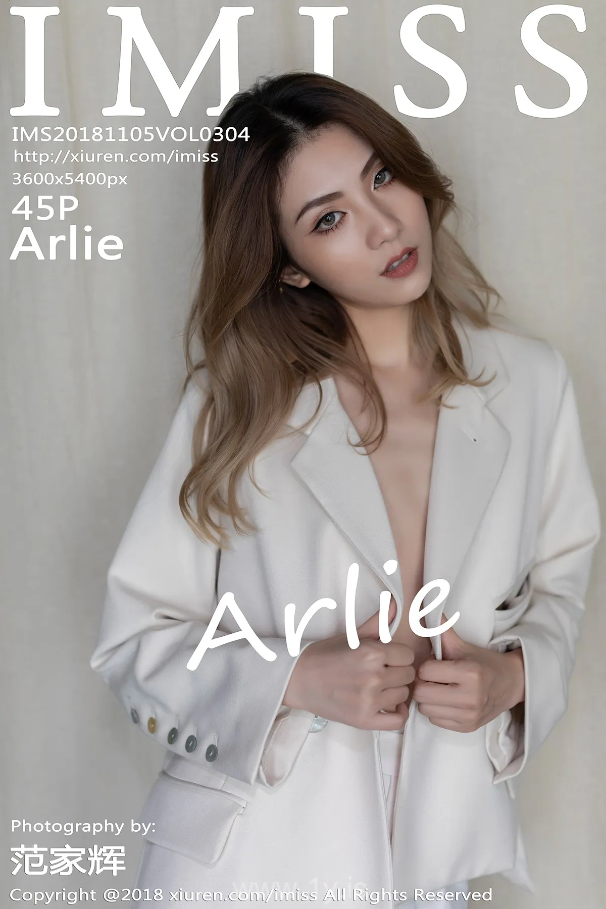 IMISS  NO.304 Pretty & Refined Chinese Babe Arlie