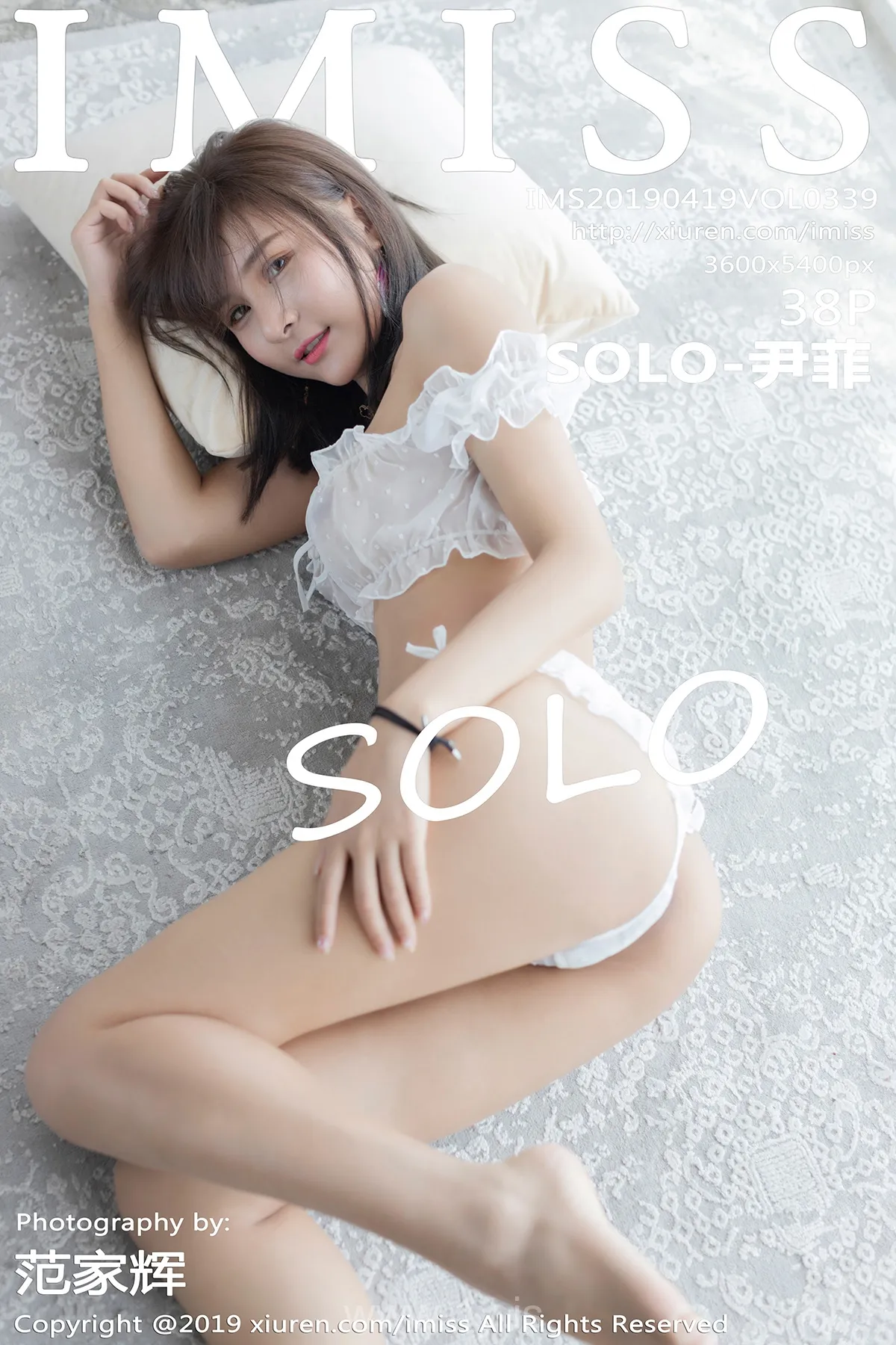 IMISS  NO.339 Knockout Chinese Beauty SOLO-尹菲