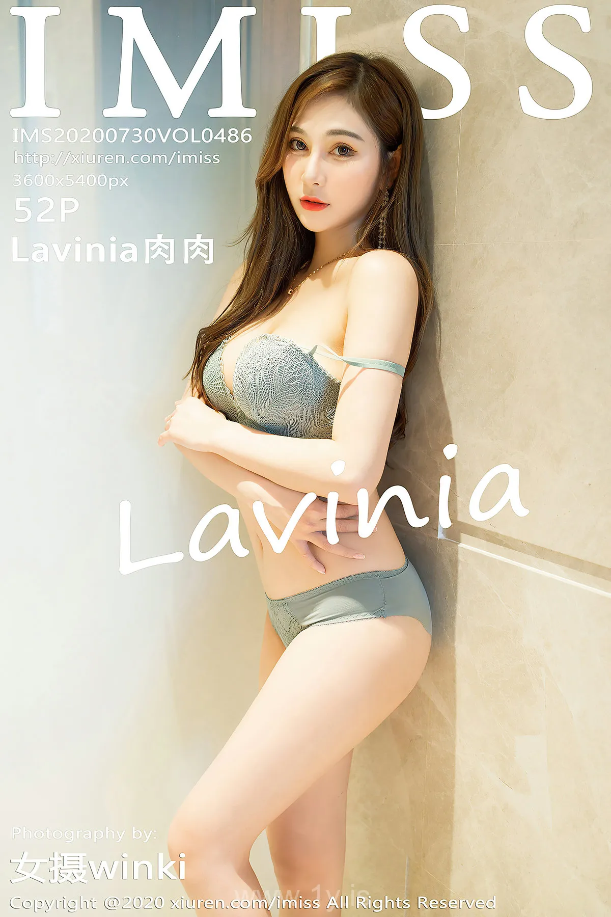 IMISS  NO.486 Pretty Chinese Goddess Lavinia肉肉