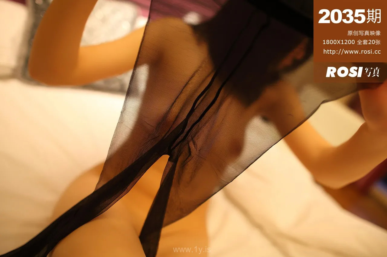 ROSI NO.2035 Black Sexual Pantyhose