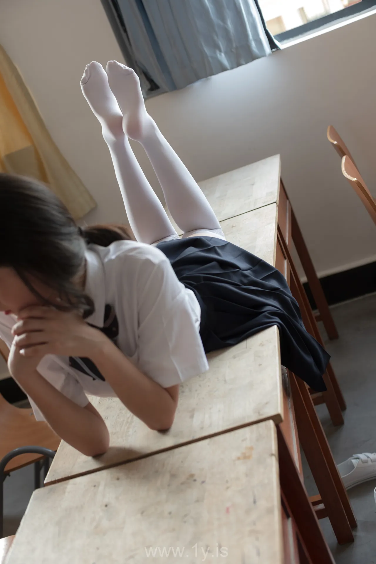 森萝财团 BETA-022 教室里的JK白丝少女