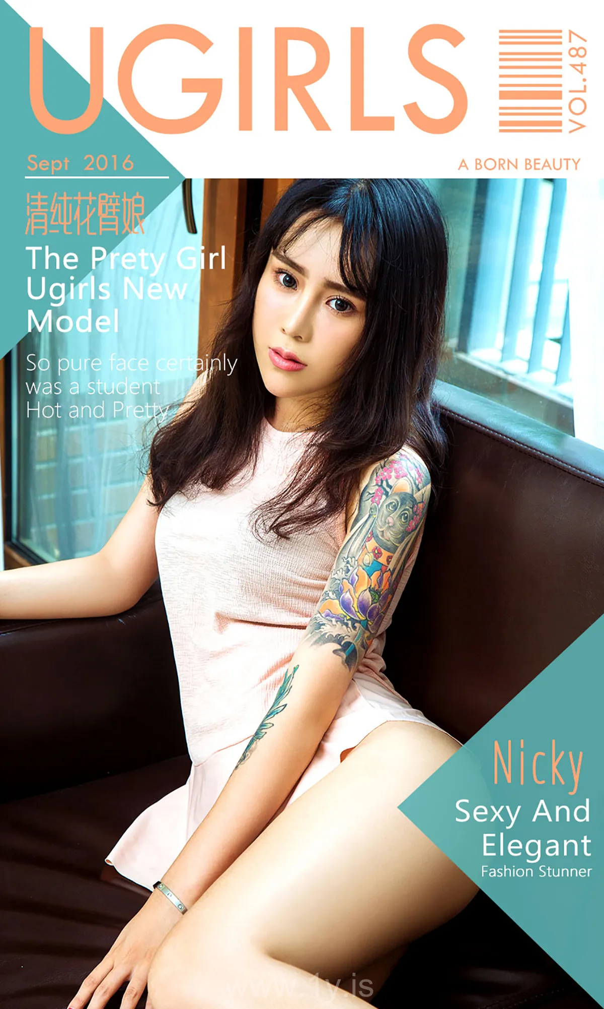 UGIRLS NO.487 Stunning Chinese Belle 清纯花臂娘Nicky