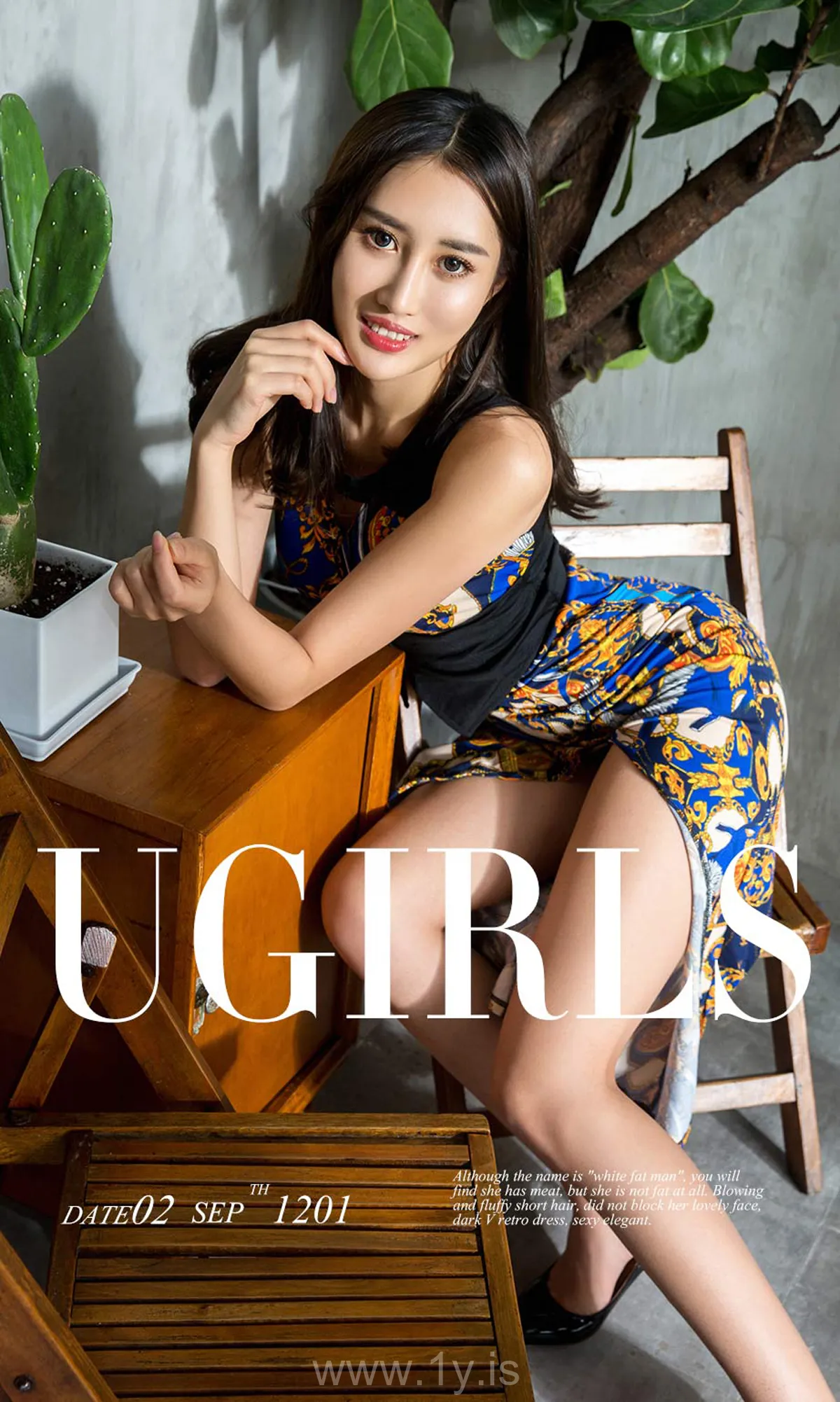 UGIRLS NO.1201 Nice-looking & Pretty Chinese Model 周漠