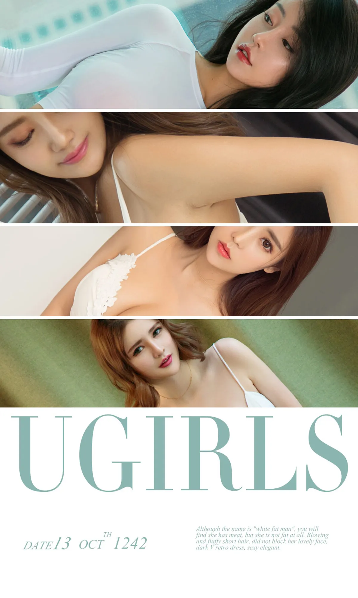 UGIRLS NO.1242 Irresistible & Beautiful Chinese Chick 十月精选