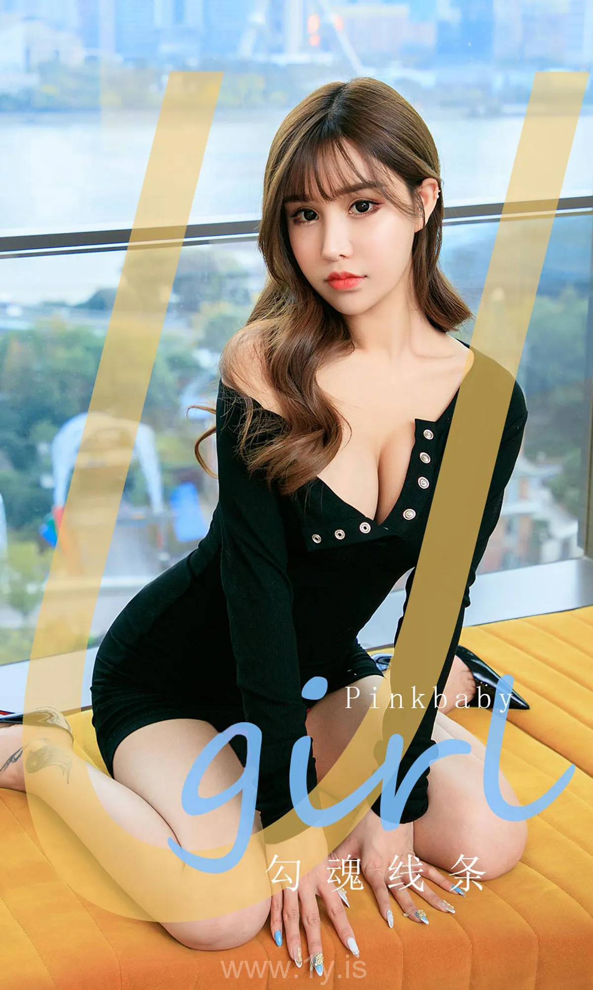 UGIRLS NO.1752 Nice-looking Chinese Hottie 勾魂线条Pinkbaby