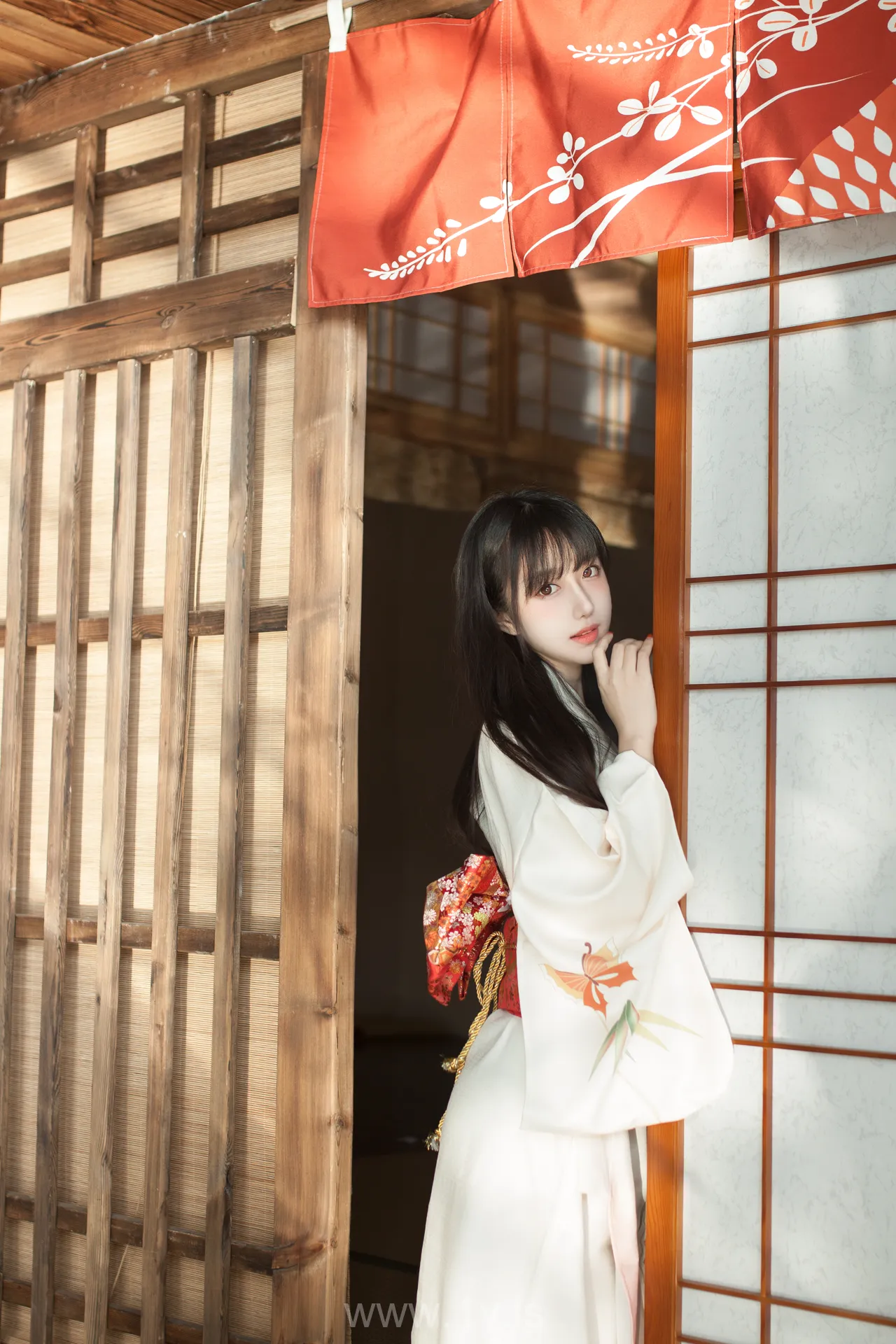 Coser@Shika小鹿鹿 NO.023 Nice-looking Asian Model 和服