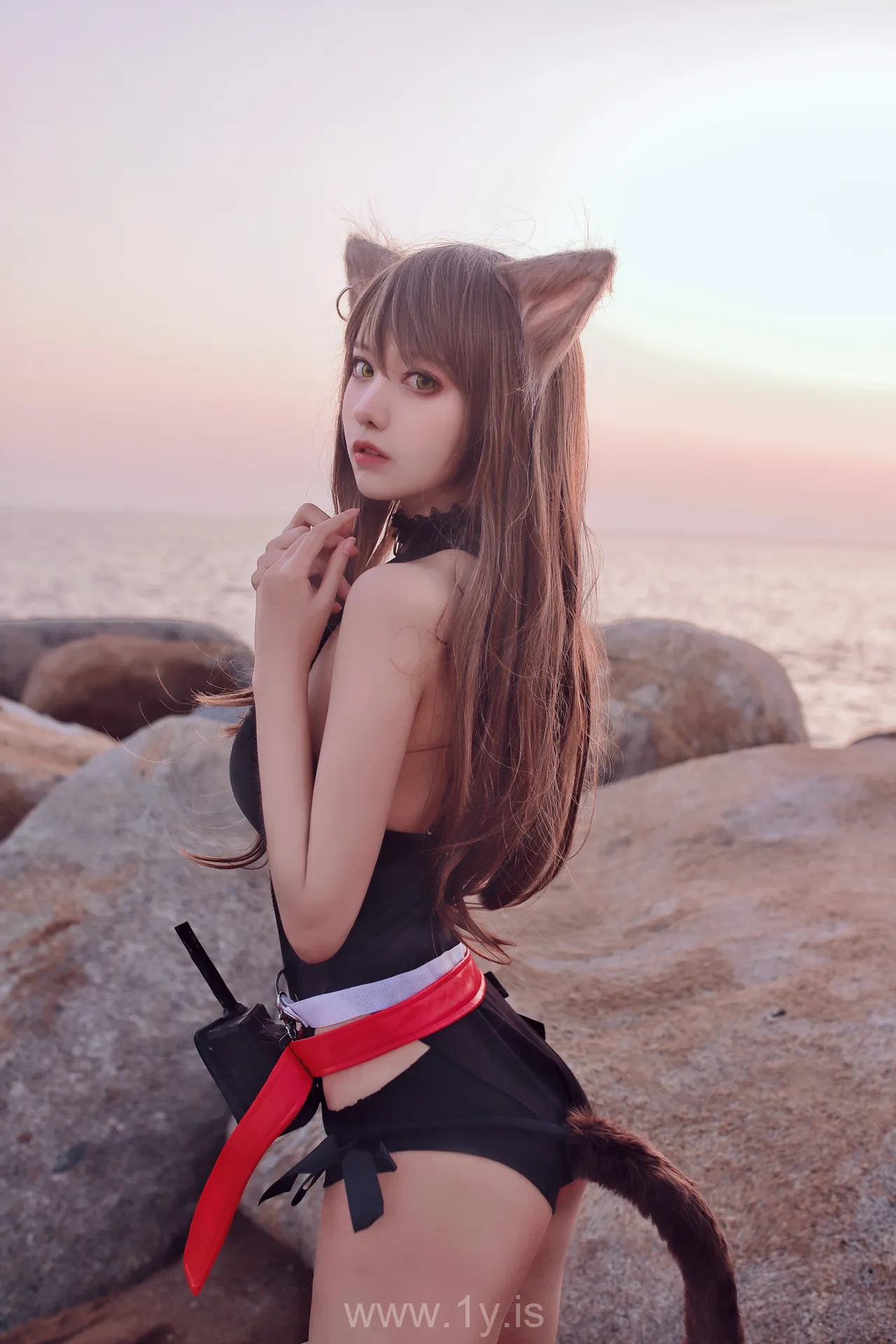 Coser@Shika小鹿鹿 NO.042 Well-developed & Gorgeous Chinese Women 天火泳装