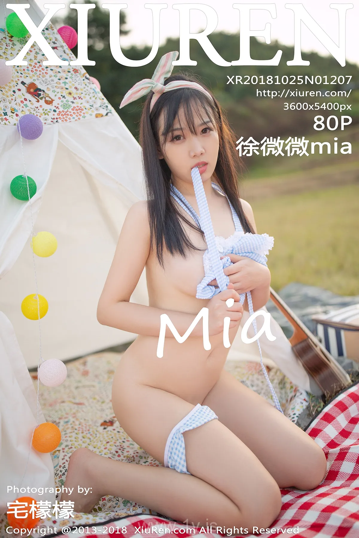 XIUREN(秀人网) NO.1207 Well-developed & Elegant Chinese Hottie 徐微微mia