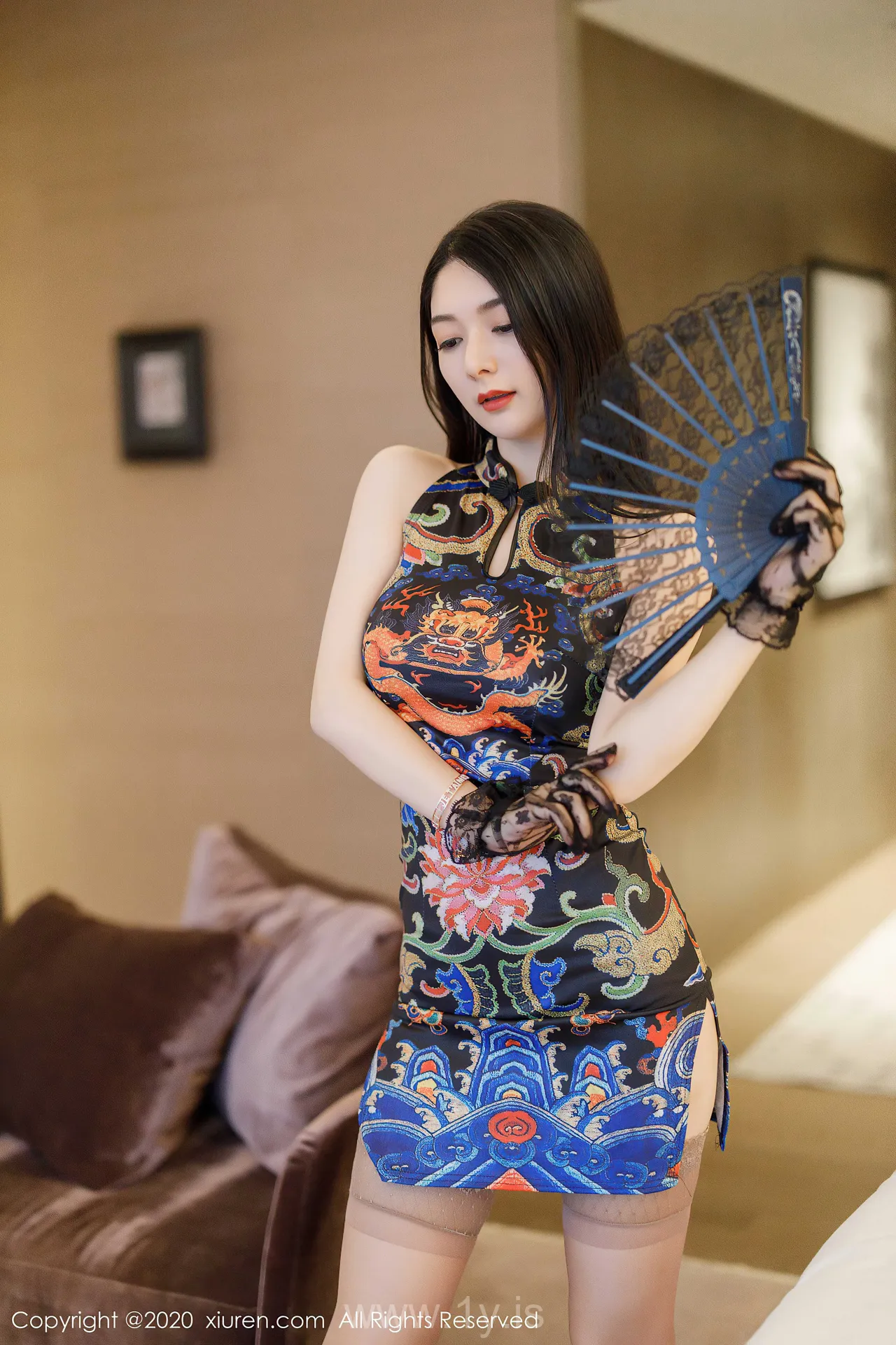 XIUREN(秀人网) NO.2366 Appealing Chinese Babe Angela小热巴