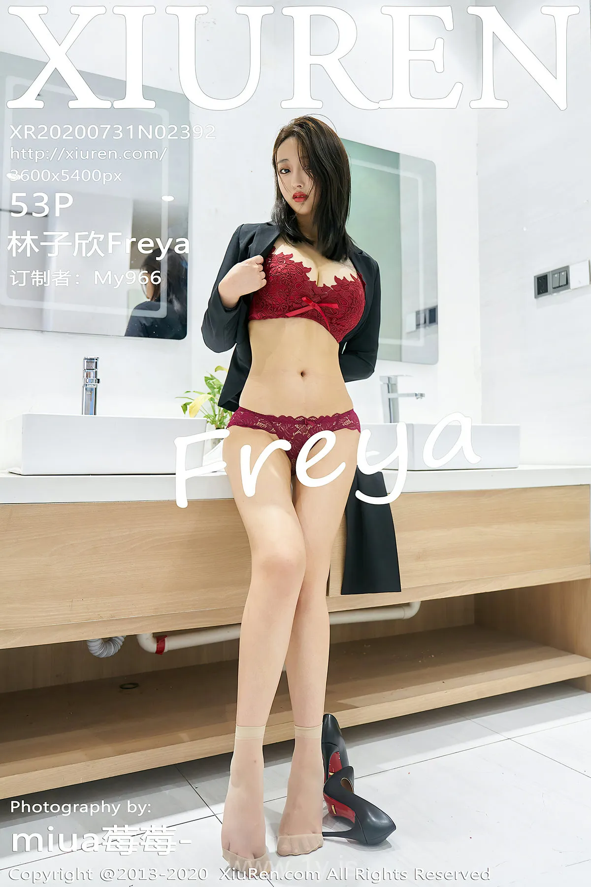 XIUREN(秀人网) NO.2392 Stylish Chinese Women 林子欣Freya