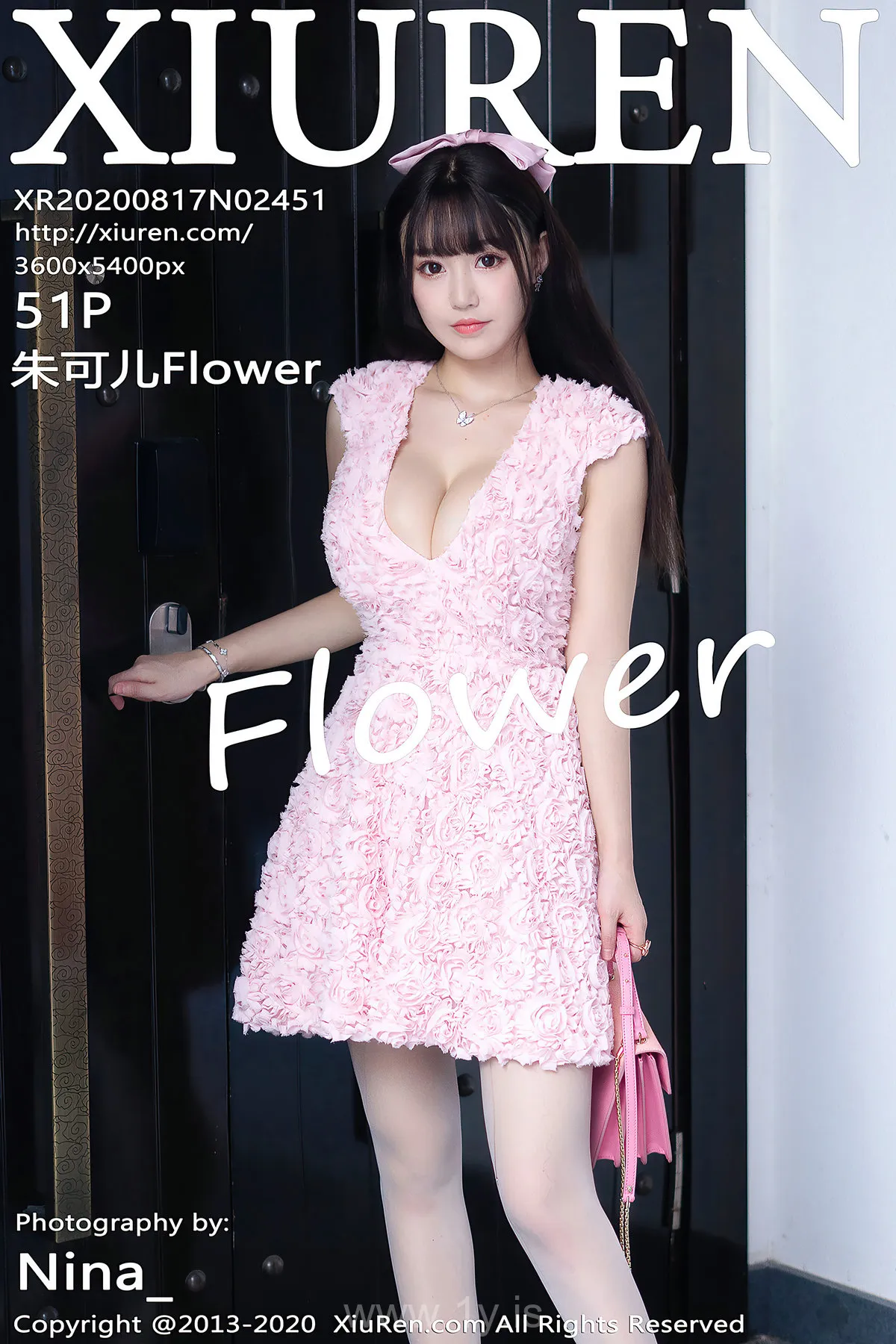 XIUREN(秀人网) NO.2451 Nice-looking Chinese Beauty 朱可儿Flower