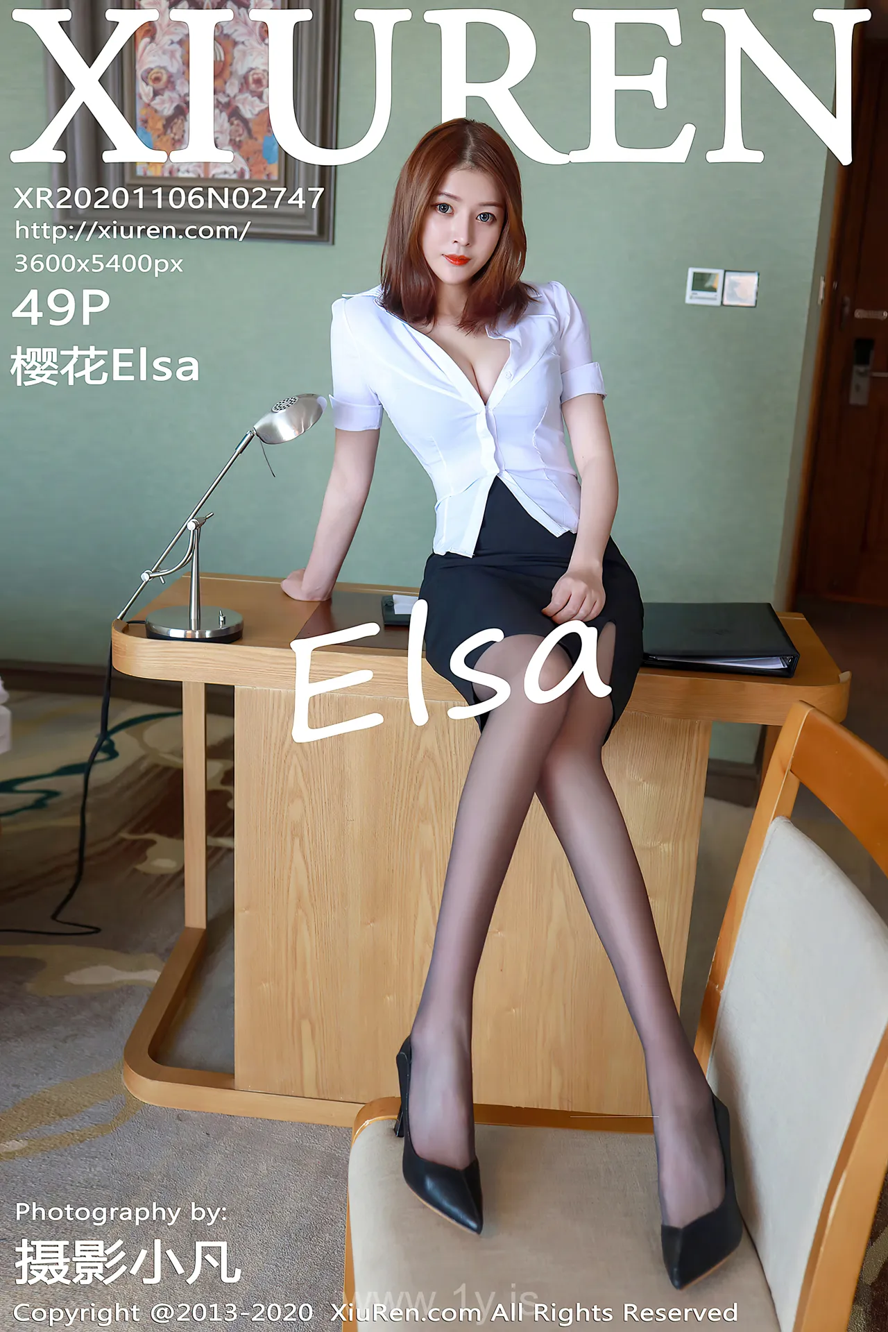 XIUREN(秀人网) NO.2747 Slim Chinese Mature Princess 樱花ELSA