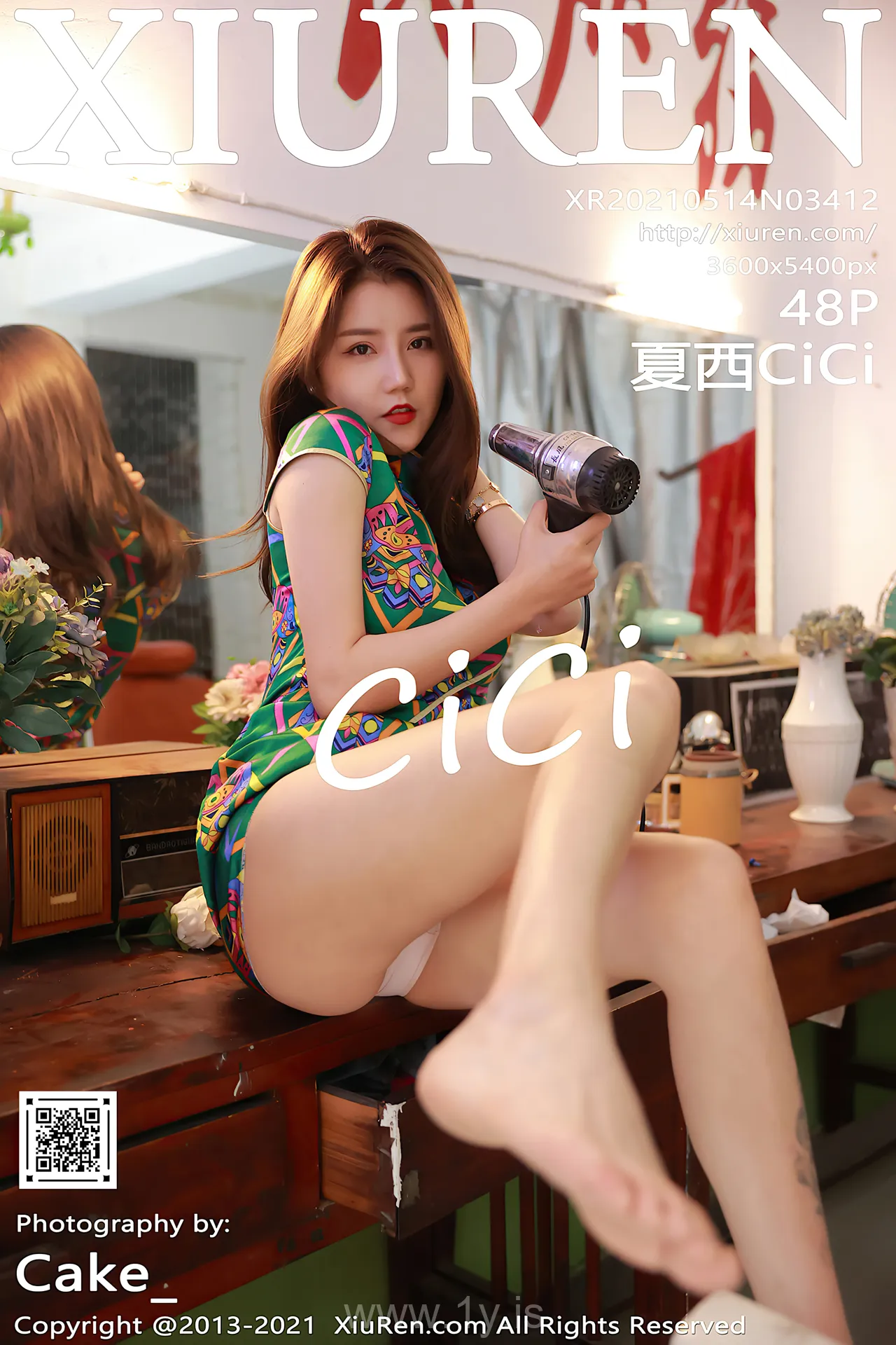 XIUREN(秀人网) NO.3412 Attractive Chinese Model 夏西CiCi