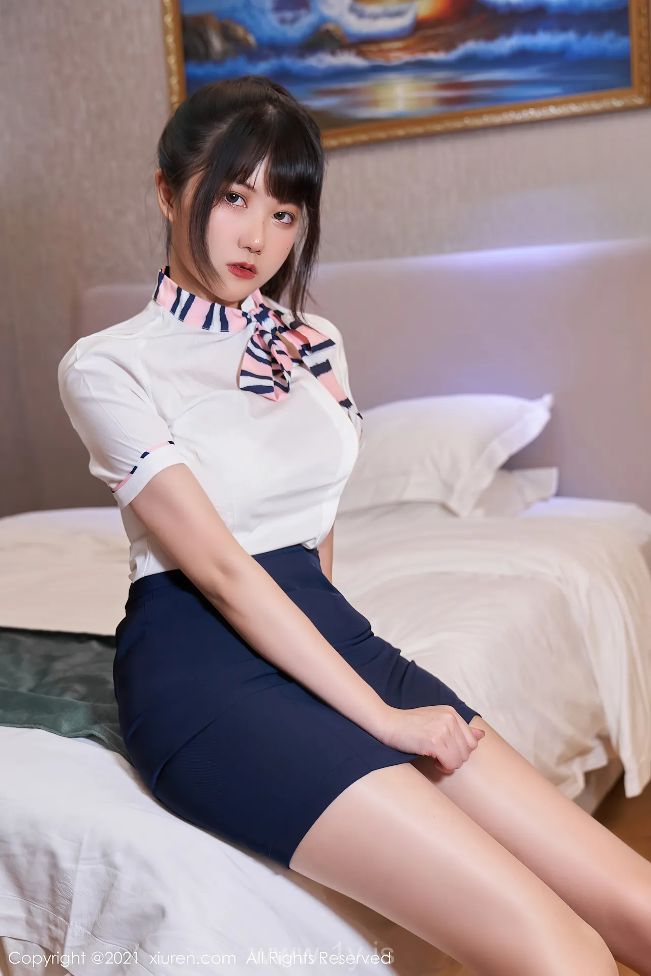 XIUREN(秀人网) NO.3667 Exquisite Asian Chick 夏可馨amii