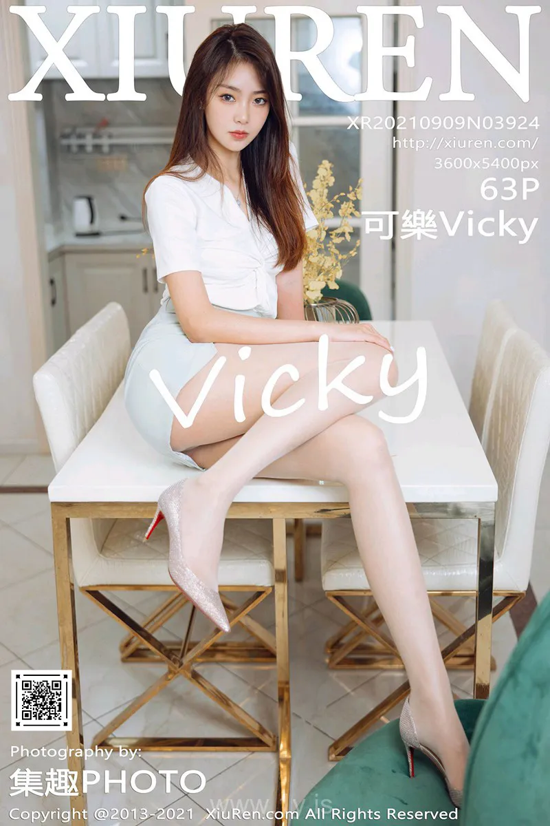 XIUREN(秀人网) NO.3924 Nice-looking & Stylish Chinese Chick 可樂Vicky