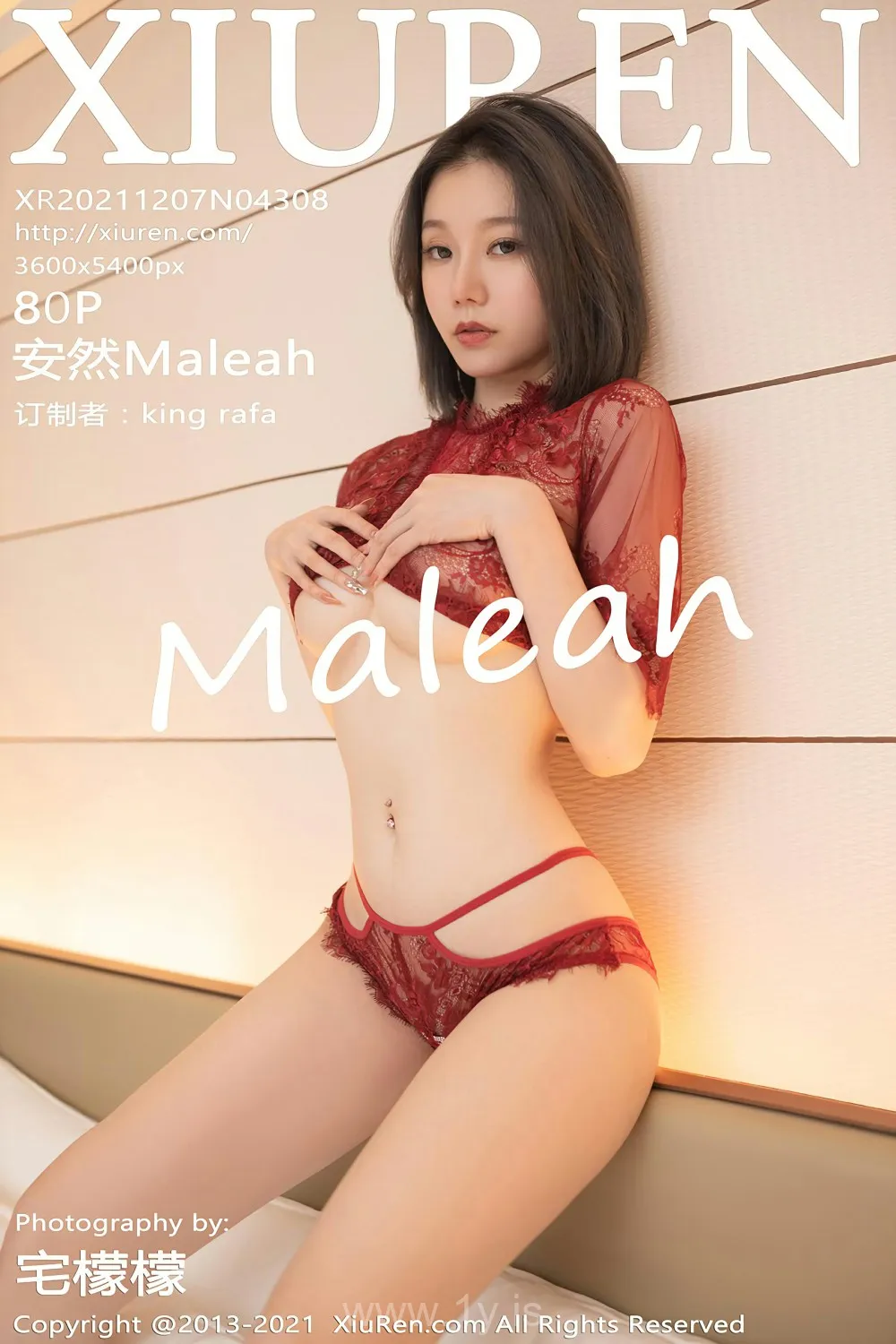 XIUREN(秀人网) NO.4308 Well-developed Asian Women 安然Maleah_露肩连衣裙