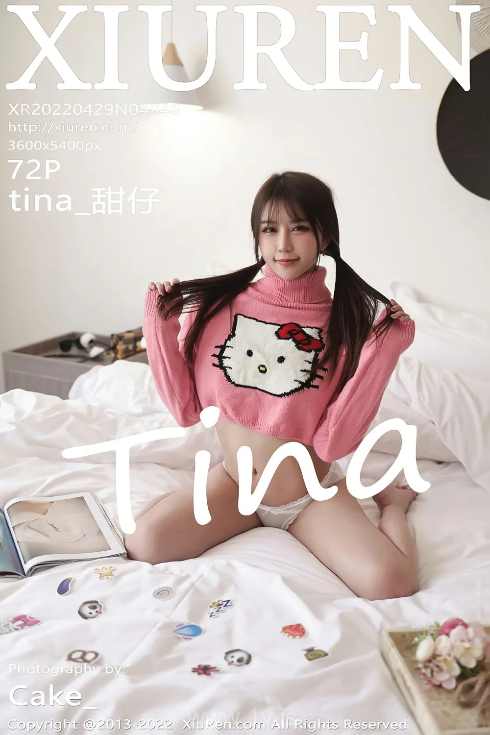 XIUREN(秀人网) NO.4946 Slim & Delightful Chinese Girl tina_甜仔