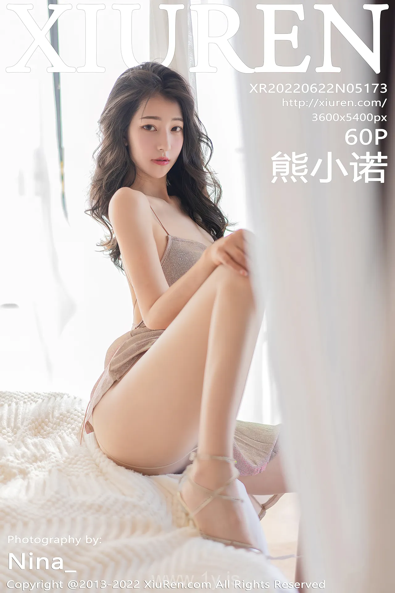 XIUREN(秀人网) NO.5173 Slender Asian Goddess 轻透吊带裙_熊小诺