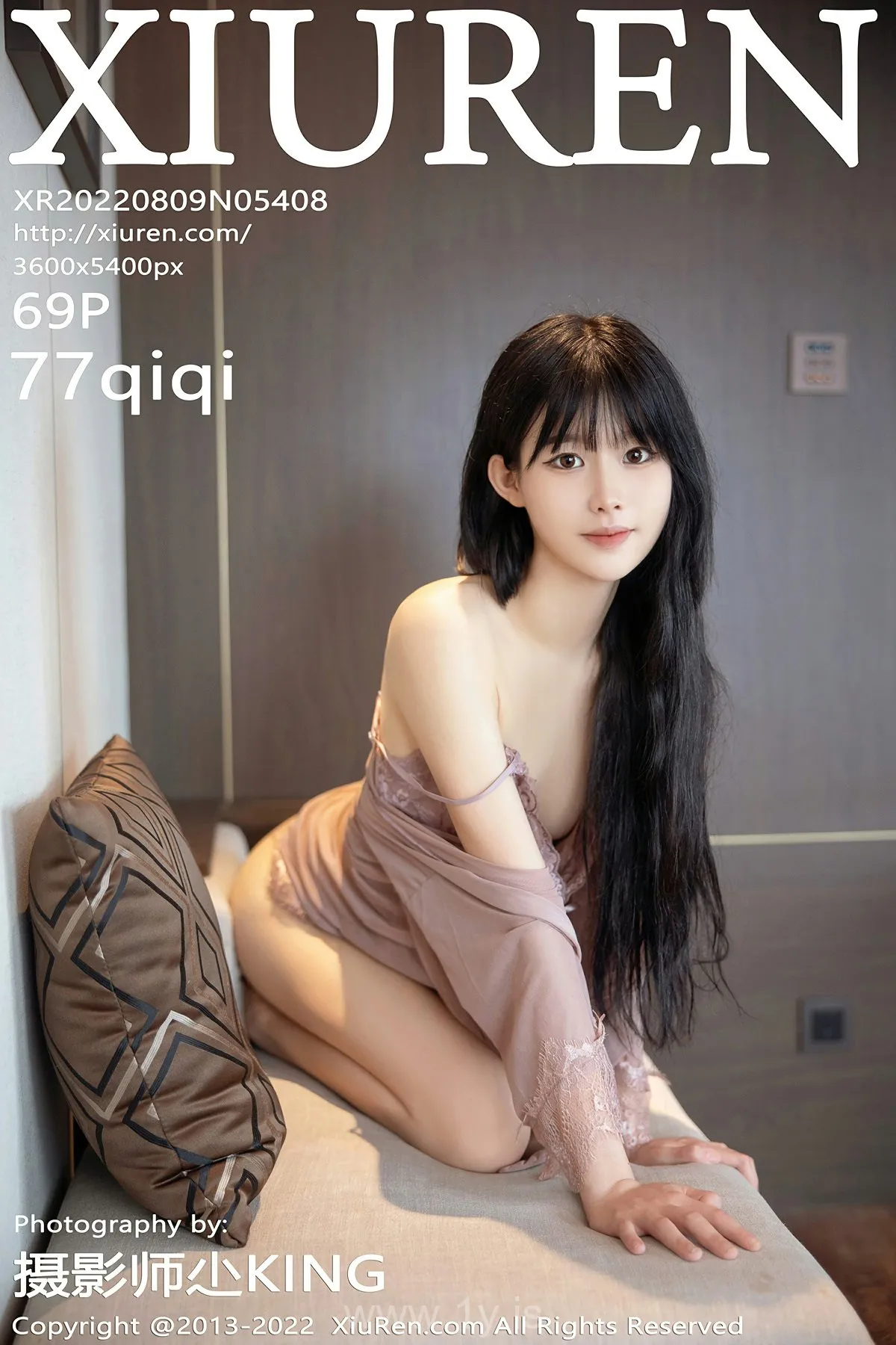 XIUREN(秀人网) No.5408 Trendy Asian Homebody Girl 77qiqi