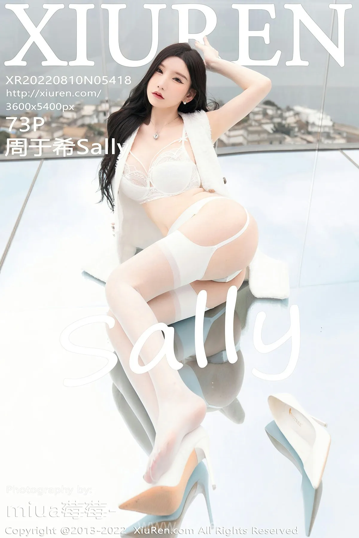 XIUREN(秀人网) No.5418 Delightful Asian Babe 周于希Sally