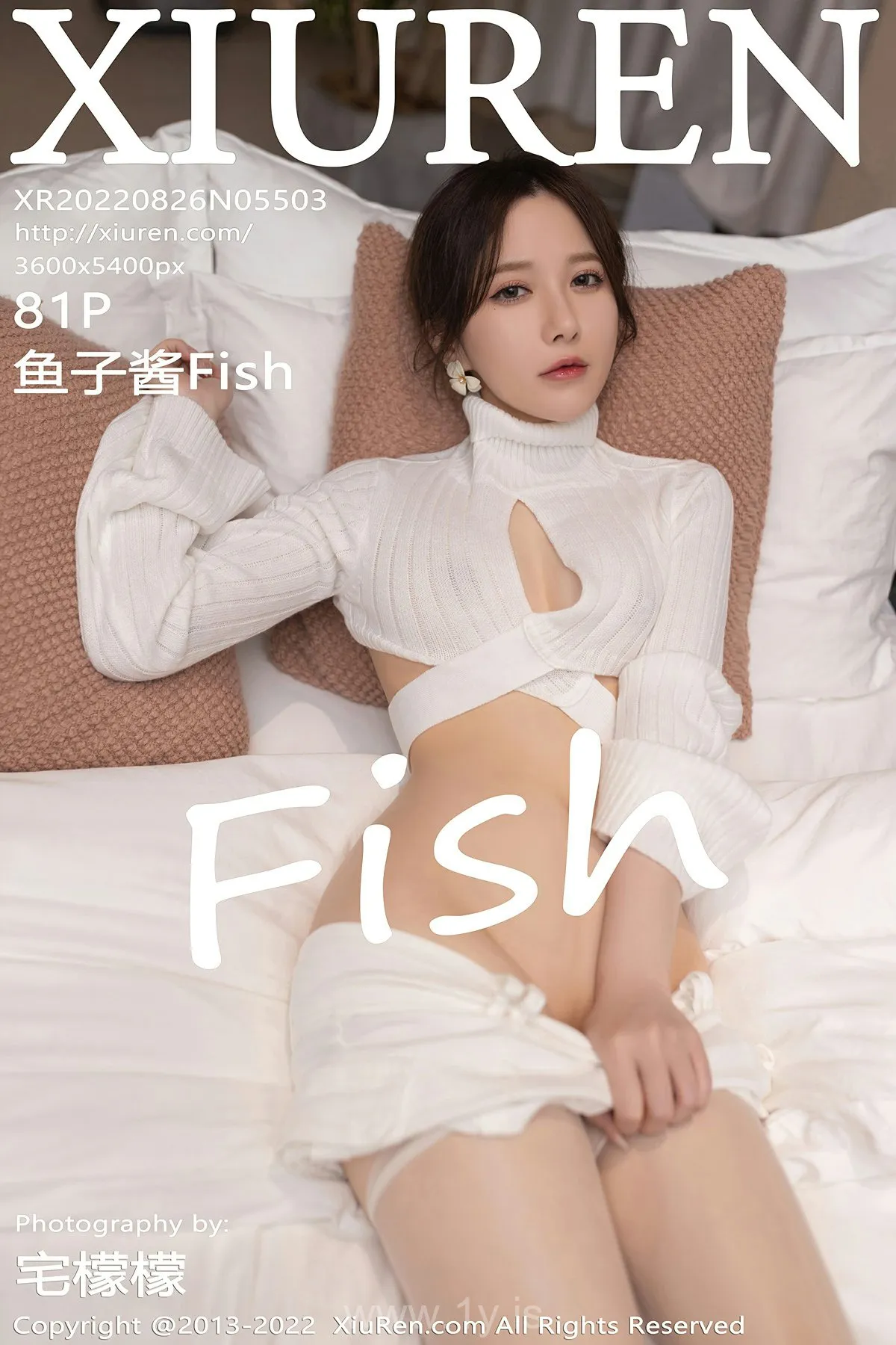 XIUREN(秀人网) No.5503 Beautiful & Fashionable Asian Hottie 鱼子酱Fish