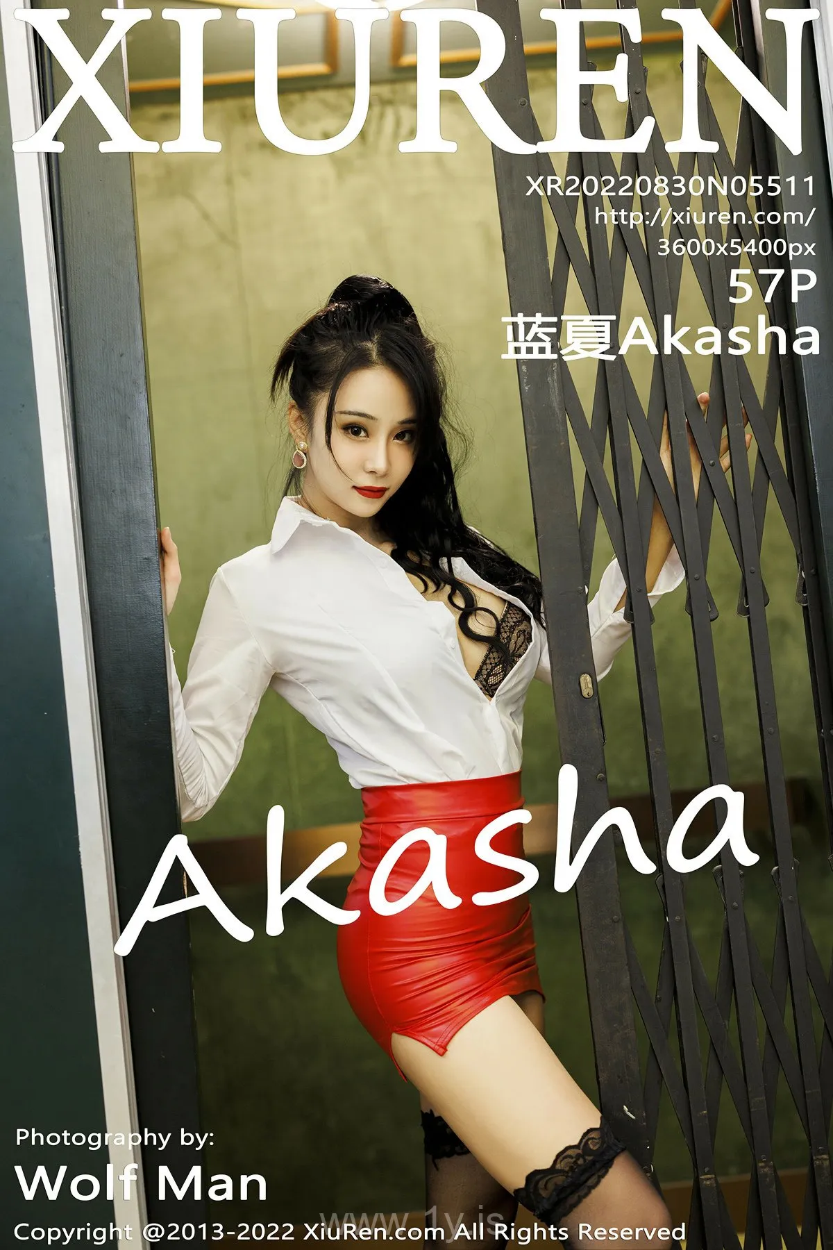 XIUREN(秀人网) No.5511 Nice-looking Asian Hottie 蓝夏Akasha