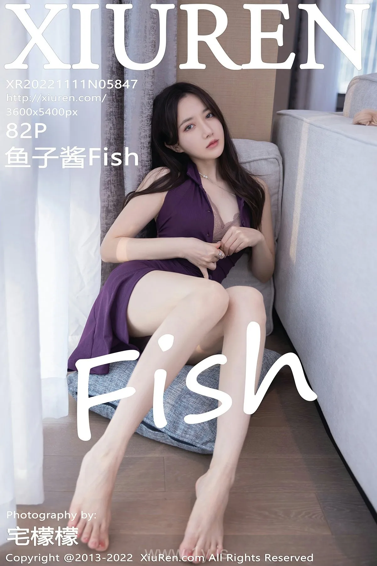 XIUREN(秀人网) No.5847 Sexy Chinese Girl 鱼子酱Fish