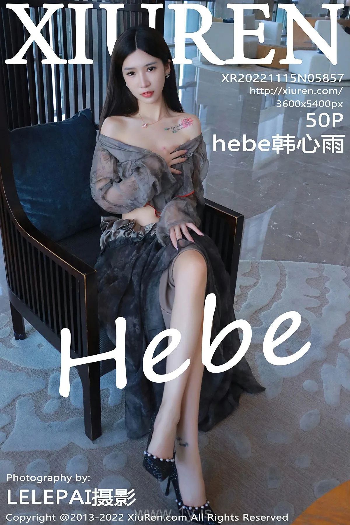 XIUREN(秀人网) No.5857 Appealing Chinese Mature Princess hebe韩心雨