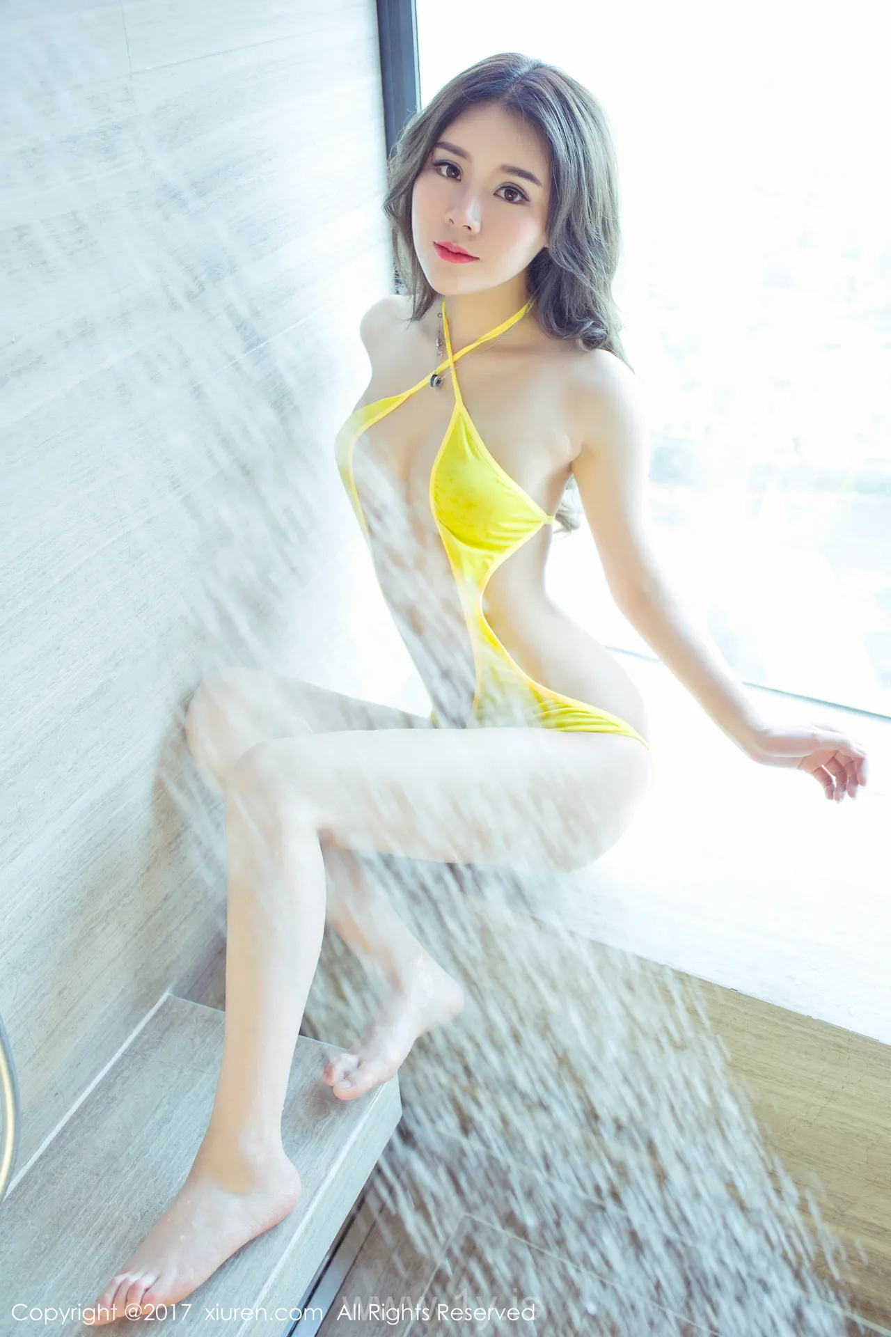 XIUREN(秀人网) NO.763 Slim & Stunning Asian Homebody Girl 爱丽莎Lisa