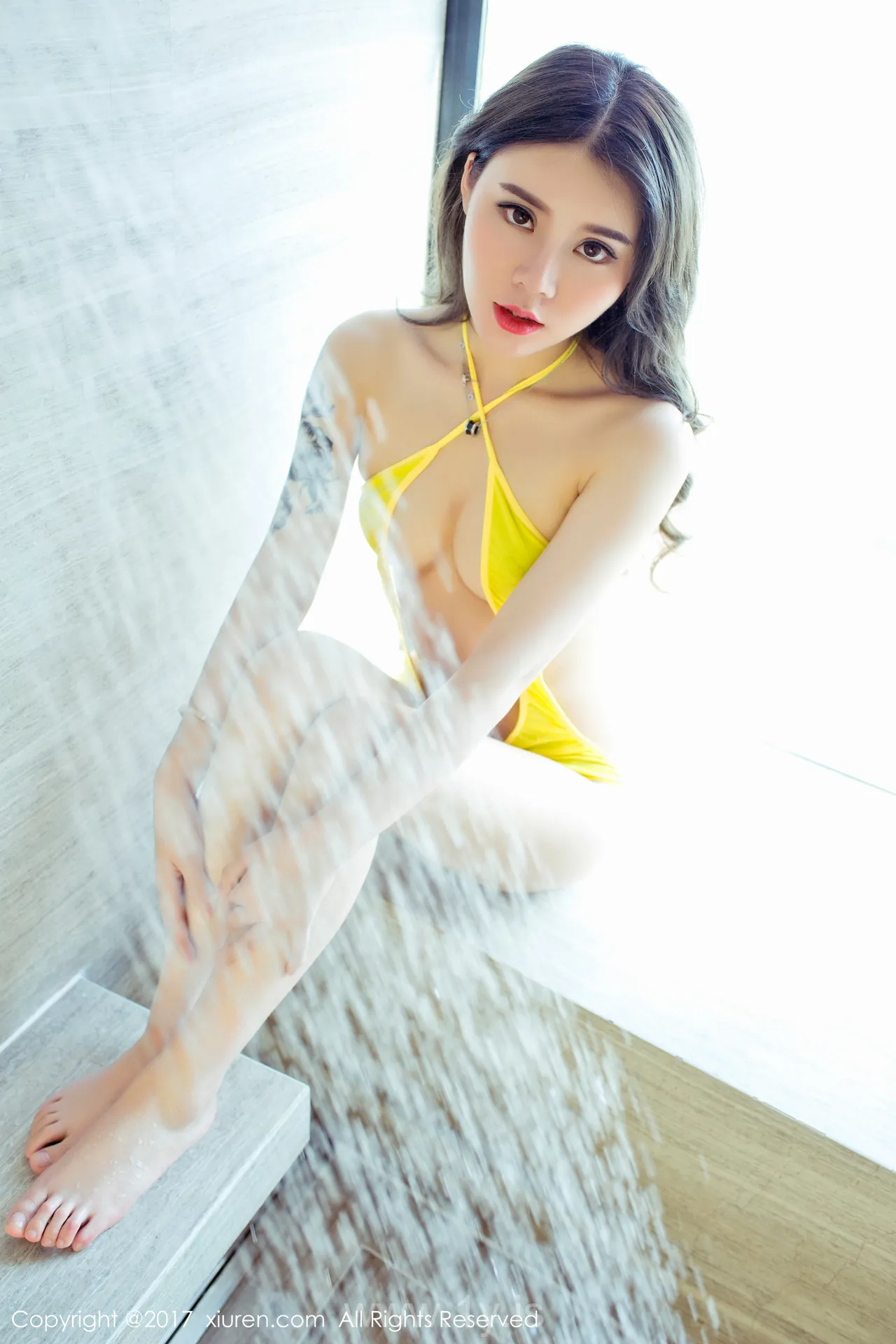 XIUREN(秀人网) NO.763 Slim & Stunning Asian Homebody Girl 爱丽莎Lisa