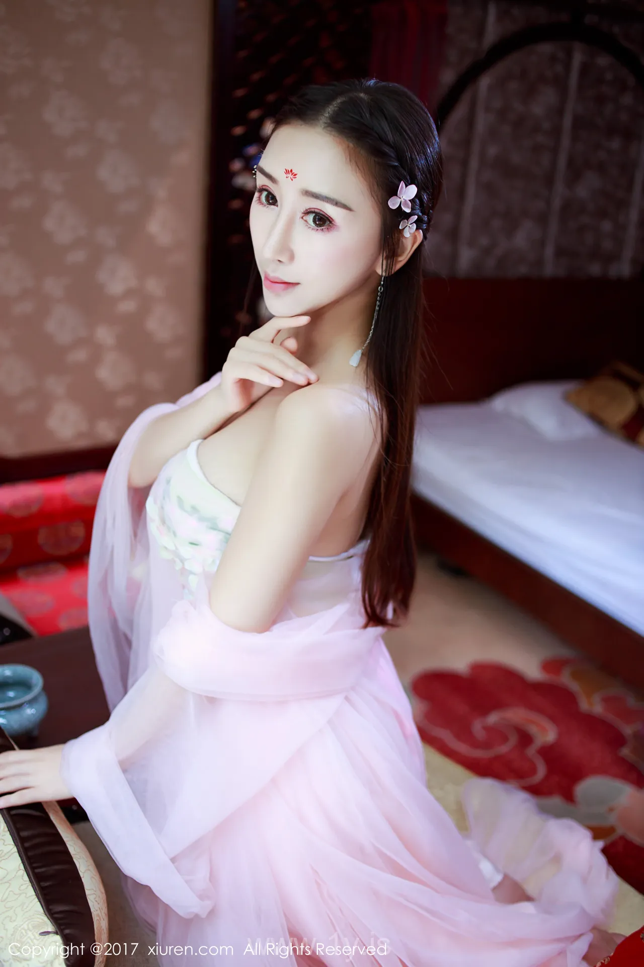 XIUREN(秀人网) NO.804 Good-looking & Exquisite Asian Belle 邹晶晶女王