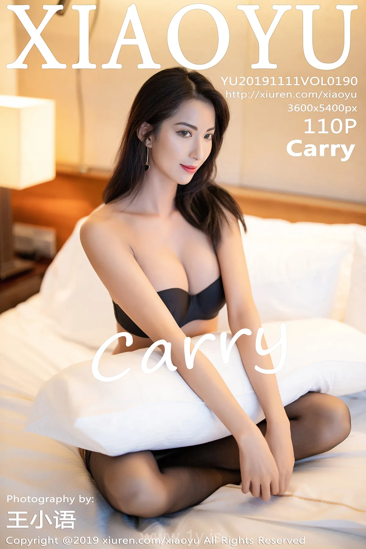 语画界 VOL.190 Carry Breathtaking & Charming Chinese Hottie Carry