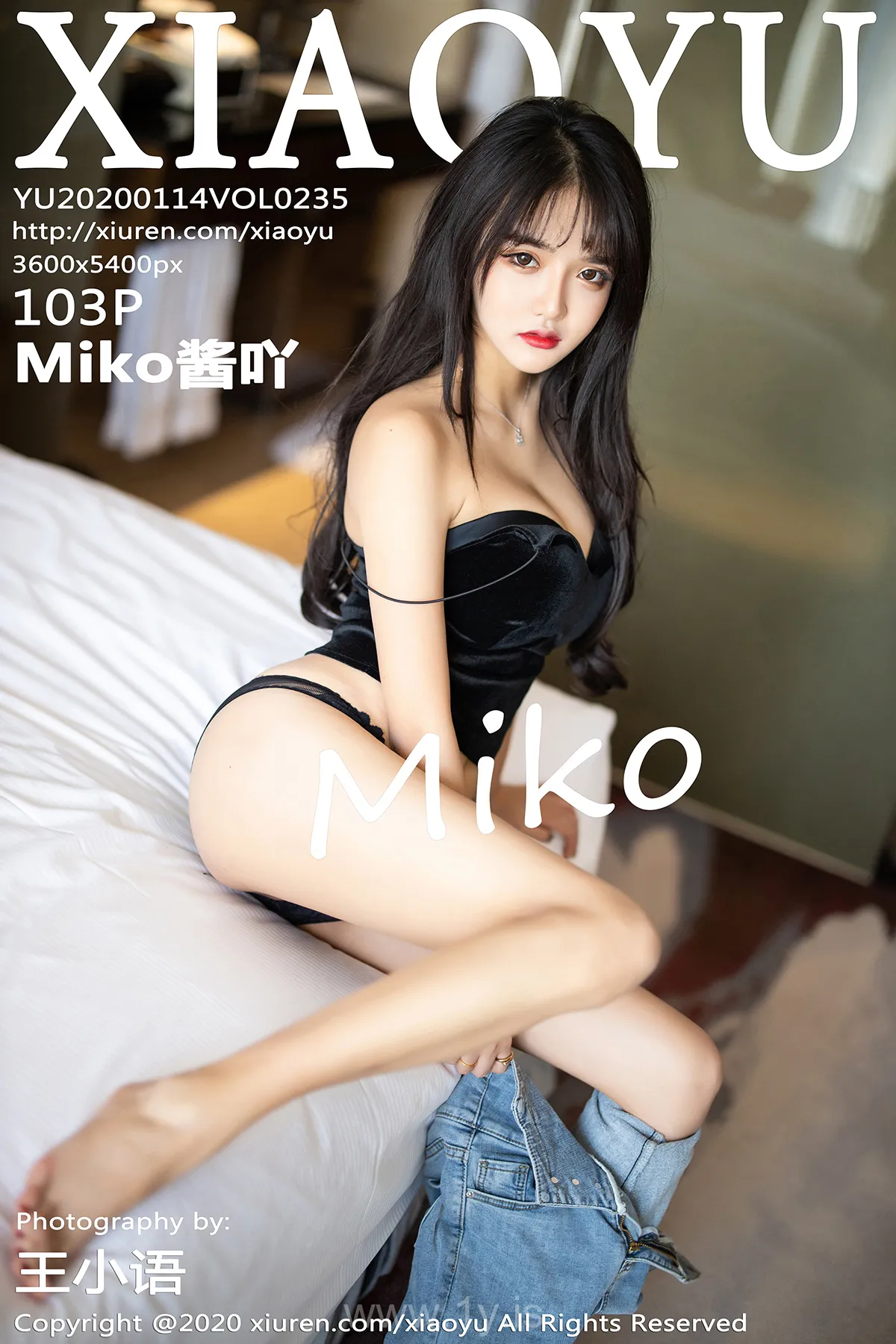 语画界 VOL.235 Miko酱吖 Nice-looking Chinese Beauty Miko酱吖