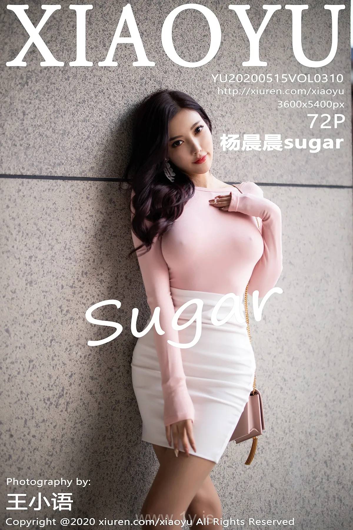 语画界 VOL.310 Nice-looking Chinese Angel 杨晨晨sugar